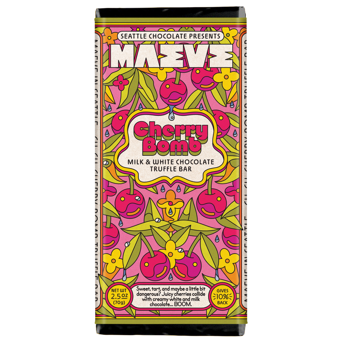 Cherry Chocolate Bar | Shop Gretchen's Garden Goodies by Maeve