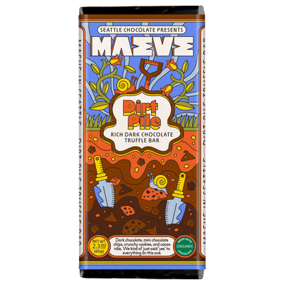 Dirt Pile Crunchy Chocolate Bar | Shop Maeve Sustainable Chocolate Dirt Pile Crunchy Chocolate Bar | Shop Maeve Sustainable Chocolate