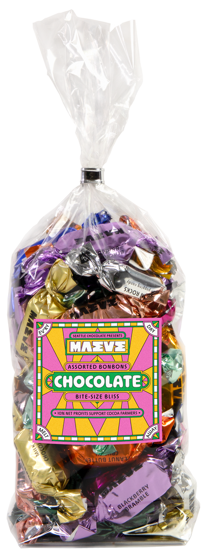 Moon Rocks Chocolate Moon Rocks Milk Chocolate with Popping Candies | Maeve Chocolate