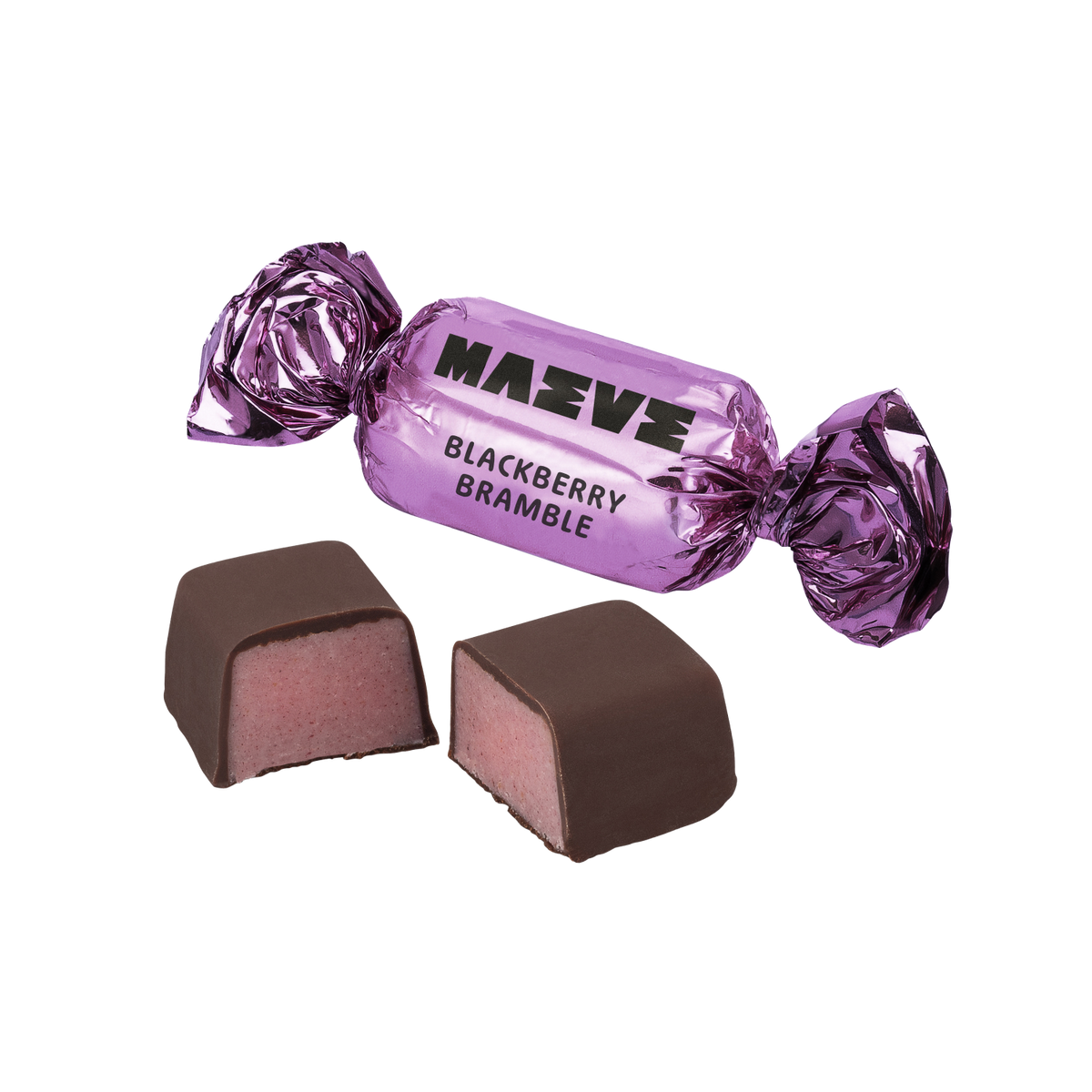 Blackberry Chocolate Bonbon Gift Box by Maeve Ethical Chocolate