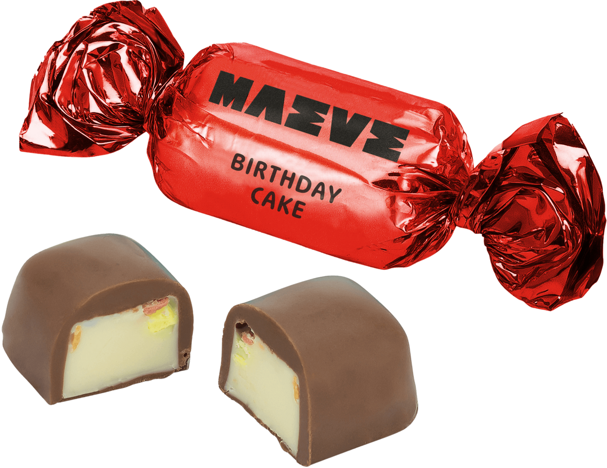 Birthday Cake flavored bonbon