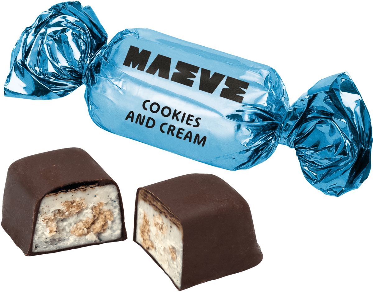 Cookies and Cream flavored bonbon