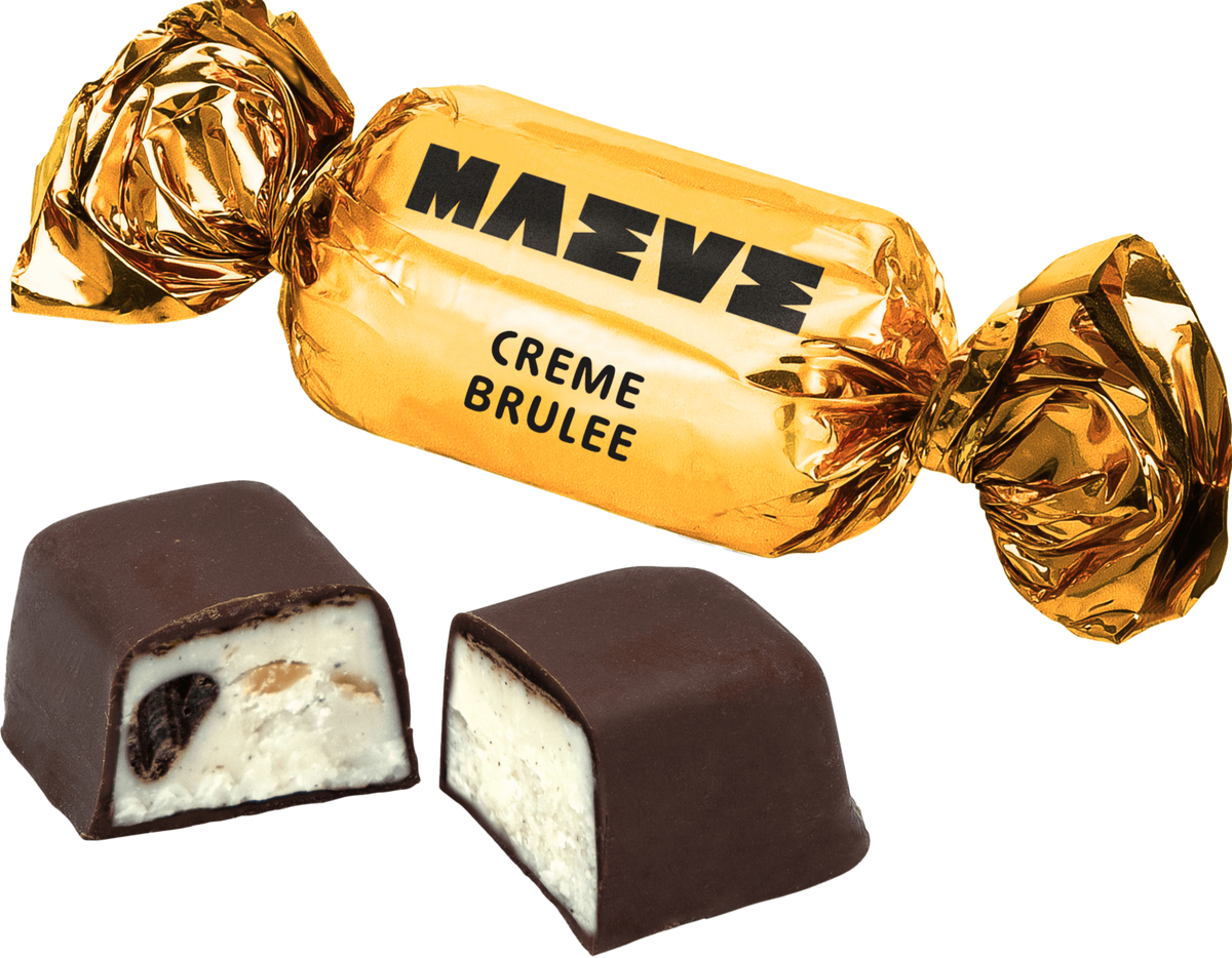 Creme Brulee flavored bonbon
