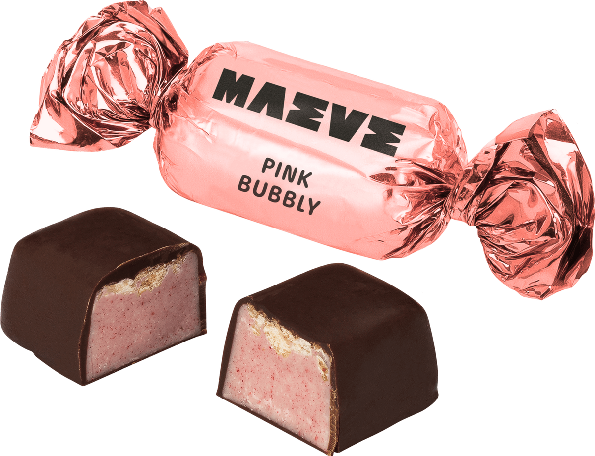 Pink Bubbly flavored bonbon