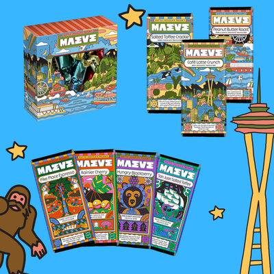 Seattle Gift Set | Taste the PNW Chocolate Gifts by Maeve Seattle Gift Set | Taste the PNW Chocolate Gifts by Maeve