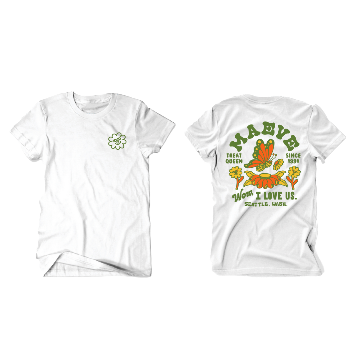 Treat Queens Tee - Cute T Shirt by Maeve Ethical Chocolate Company
