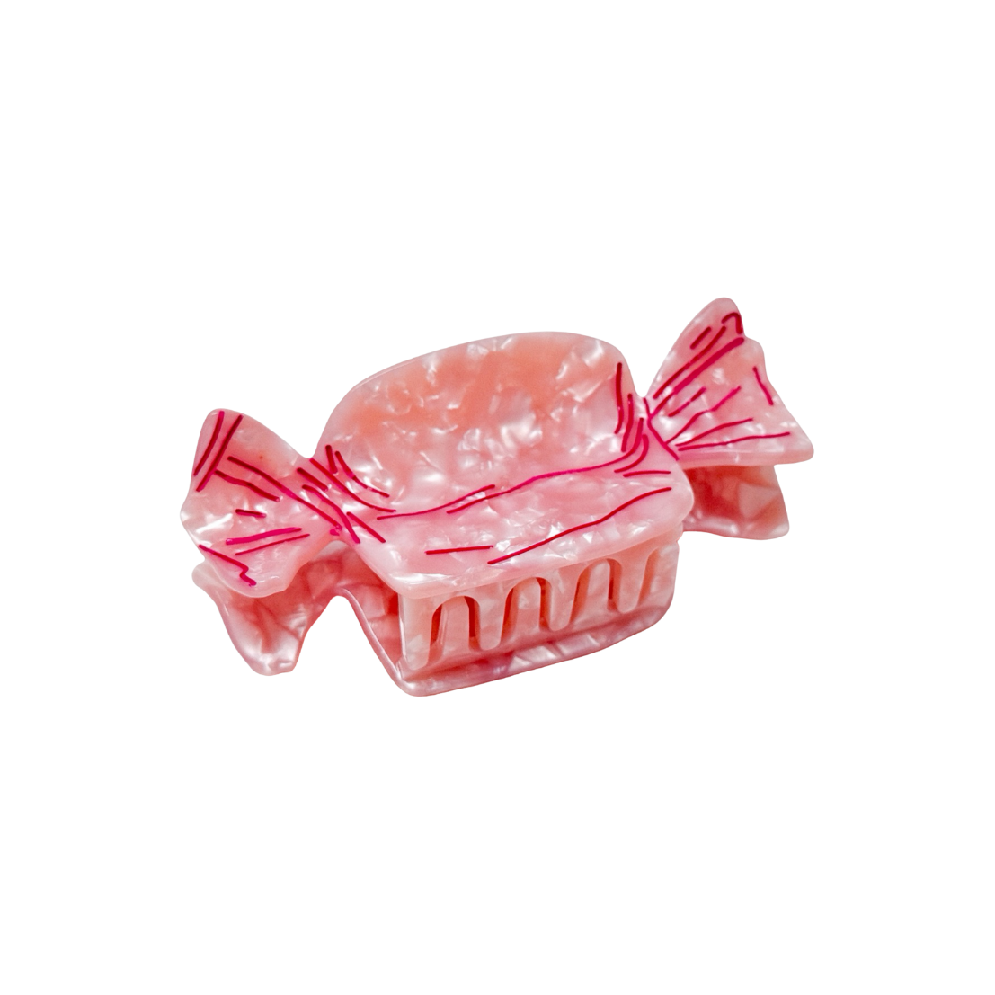 Pink Bubbly Claw Clip