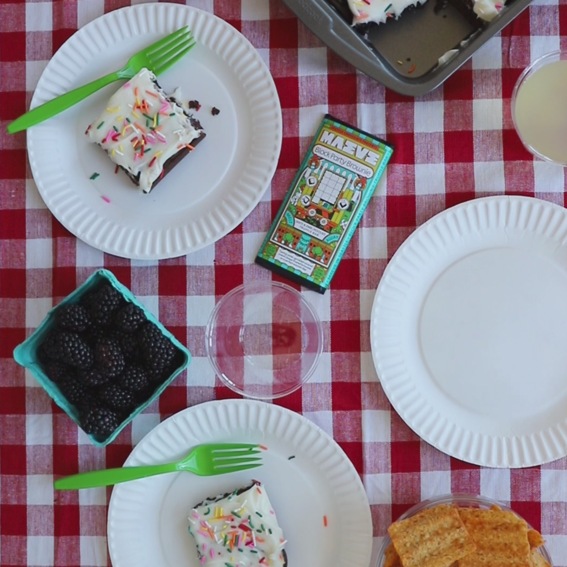 Block Party Brownie Table